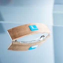 Haarspange ALBA Opal türkis